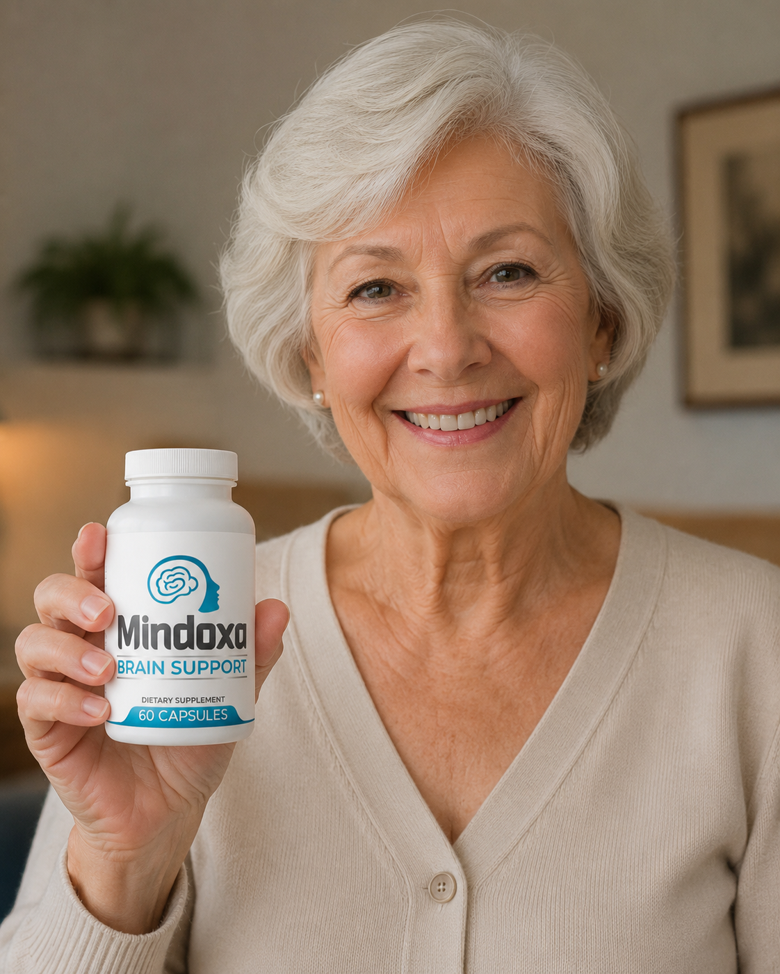 Woman feeling clear and focused with Mindoxa